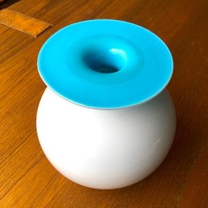 Gorgeous Light Blue Glass Vase